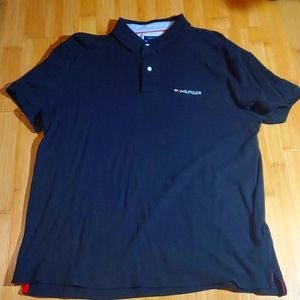 Tommy Hilfiger Classic Fit Black Polo